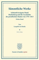 Leopold von Ranke - Sämmtliche Werke.
