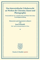 Josef Schmidl - Das österreichische Urheberrecht