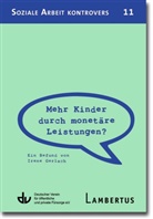 Irene Gerlach, Deutscher Verein für öffentliche und private Fürsorge e.V., Lamber, Lambertus-Verlag, Deutsche Verein für öffentliche und priva - Mehr Kinder durch monetäre Leistungen?