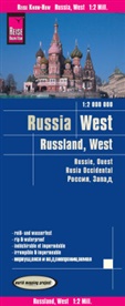 Reise Know-How Verlag Peter Rump, Reise Know-How Verlag Peter Rump, Reise Know-How Verlag - Reise Know-How Landkarte Russland West / Russia West (1:2.000.000)