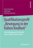Christina Jasmund, Aid Kopic, Aida Kopic, Jutta Schneider - Qualifikationsprofil "Bewegung in der frühen Kindheit"