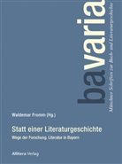 Waldema Fromm, Waldemar Fromm - Statt einer Literaturgeschichte