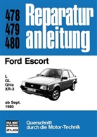 Ford Escort  L / GL / Ghia / XR-3   ab Sept. 1980