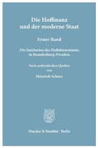 Heinrich Schnee - Die Hoffinanz und der moderne Staat.