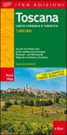 Toscana. Carta stradale e turistica 1:300.000