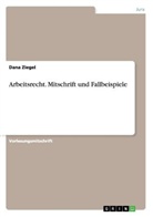 Dana Ziegel - Arbeitsrecht. Mitschrift und Fallbeispiele