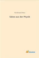 Ferdinand Herz - Sätze aus der Physik