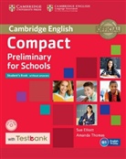 Compact Preliminary for Schools: Student's Book without answers, with CD-ROM and Testbank