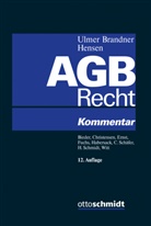 Brandne, Brandner, Hans Erich Brandner, Hensen, Horst-Diether Hensen, Ulme... - AGB-Recht, Kommentar