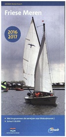 ANWB Waterkaart Wasserkarte Friese Meren 2016/2017