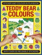 Michael Johnstone, Johnstone Michael, Jenny Tulip, Tulip Jenny - Sticker and Color-In Playbook: Teddy Bear Colors