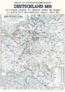 G. Hansen, Gustav Hanser, Haral Rockstuhl - Historische Postkutschen und Eisenbahn-Reisekarte: DEUTSCHLAND 1851 (Plano)