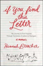 Hannah Brencher, Brencher Hannah - If You Find This Letter