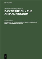 Robert Mertens, Maximilian Fischer, Heinz Wermuth - Das Tierreich / The Animal Kingdom - Lfg 83: Liste der rezenten Amphibien und Reptilien. Chamaeleonidae