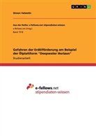 Simon Valentin - Gefahren der Erdölförderung am Beispiel der Ölplattform "Deepwater Horizon"