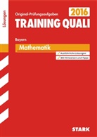 Walter Modschiedler - Training Quali 2016 - Mathematik, Bayern (Lösungsheft)