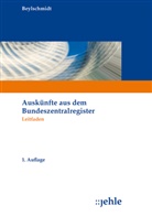 Carolin Beylschmidt - Auskünfte aus dem Bundeszentralregister