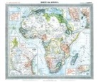 Friedrich Handtke - Historische Karte: Afrika, 1890 (Plano)