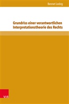 Bennet Lodzig - Grundriss einer verantwortlichen Interpretationstheorie des Rechts
