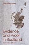 Donald Nicolson, Nicolson Donald - Evidence and Proof in Scotland