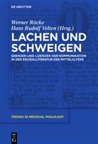 Werne Röcke, Werner Röcke, Rudolf Velten, Rudolf Velten, Hans R. Velten, Hans Rudolf Velten - Lachen und Schweigen