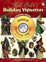 Clip Art, Dover, Dover Dover, Dover Publications Inc, Dover Publications Inc Clip Art - Full-Color Holiday Vignettes Cd-Rom and Book (Hörbuch)