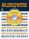 Dover Publications, Dover Publications Inc - 24 Moderne Display Fonts
