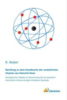 R Weber, R. Weber - Nachtrag zu dem Handbuche der analytischen Chemie von Heinrich Rose