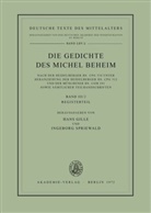 Michel Beheim, Han Gille, Hans Gille, Spriewald, Spriewald, Ingeborg Spriewald - Die Gedichte des Michel Beheim - Band III/2: Registerteil