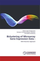 Annadasampalayam Mathaiya, Natarajan Annadasampalayam Mathaiyan, Premalatha Kandasamy, Balamuruga Rengeswaran, Balamurugan Rengeswaran - Biclustering of Microarray Gene Expression Data :
