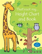 Fiona Watt, Rachel Wells, Rachel Wells - That's Not My Height Chart and Book