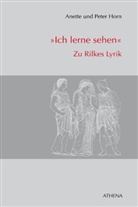 Anett Horn, Anette Horn, Peter Horn - "Ich lerne sehen"