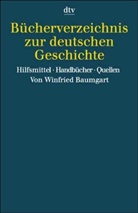 Winfried Baumgart - Bücherverzeichnis zur deutschen Geschichte