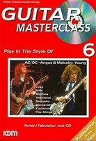 Michael Morenga, Pitti Piatkowski, POTSCHKA - Guitar Masterclass, m. Audio-CD - Bd.6: Play In The Style Of AC/DC, Angus & Malcolm Young, m. 1 CD-Audio