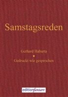Gerhard Habarta - Samstagsreden