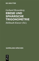 Gerhard Hessenberg, Hellmut Kneser, Hellmuth Kneser - Ebene und sphärische Trigonometrie