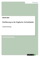 Martin Eder - Einführung in die Englische Fachdidaktik