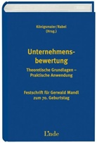 Hein Königsmaier, Heinz Königsmaier, Klaus Rabel - Unternehmensbewertung