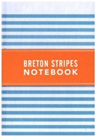 Kinkajou - Breton Stripes Notebook - Sky Blue (Audiolibro)