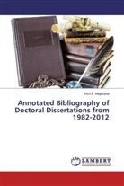 Rico B Maghuyop, Rico B. Maghuyop - Annotated Bibliography of Doctoral Dissertations from 1982-2012