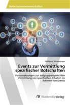 Wolfgang Schwaminger - Events zur Vermittlung spezifischer Botschaften