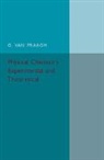 G. van Praagh, Praagh G Van, Praagh G. Van, G. Van Praagh - Physical Chemistry: Experimental and Theoretical