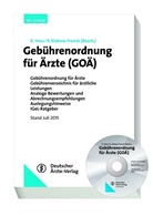 Renat Hess, Klakow-Franck M A - Gebührenordnung für Ärzte (GOÄ), m. CD-ROM