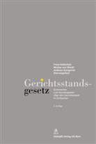 Güngerich, Andreas Güngerich, Franz Kellerhals, Nicolas von Werdt, Andreas Güngerich, Franz Kellerhals... - Gerichtsstandsgesetz
