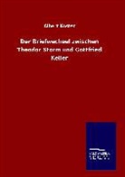 Albert Köster - Der Briefwechsel zwischen Theodor Storm und Gottfried Keller