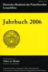 Deutsche Akademie Der Naturforscher Leopoldina, Volker ter Meulen - Jahrbuch 2006