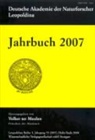 Deutsche Akademie Der Naturforscher Leopoldina, Volker ter Meulen - Jahrbuch 2007