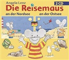 Angela Lenz - Die Reisemaus: An der Nord- und Ostsee, 2 Audio-CDs (Audio book)