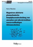 Pierre Pötschick - Magnetron-aktivierte plasmachemische Dampfphasenabscheidung von amorphen und mikrokristallinen wasserstoffhaltigen Siliziumschichten