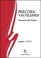 Percorsi valtellinesi. Osservatorio sulla Valtellina (2013)